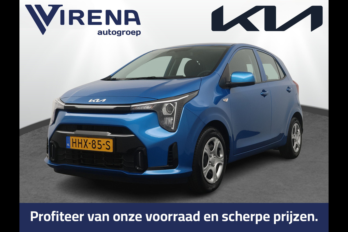 Kia Picanto 1.0 DPI DynamicLine Airco - Apple Carplay/Android Auto - Cruise Control - Navigatie - Achteruitrijcamera - Virena Zekerheidspakket €895,-