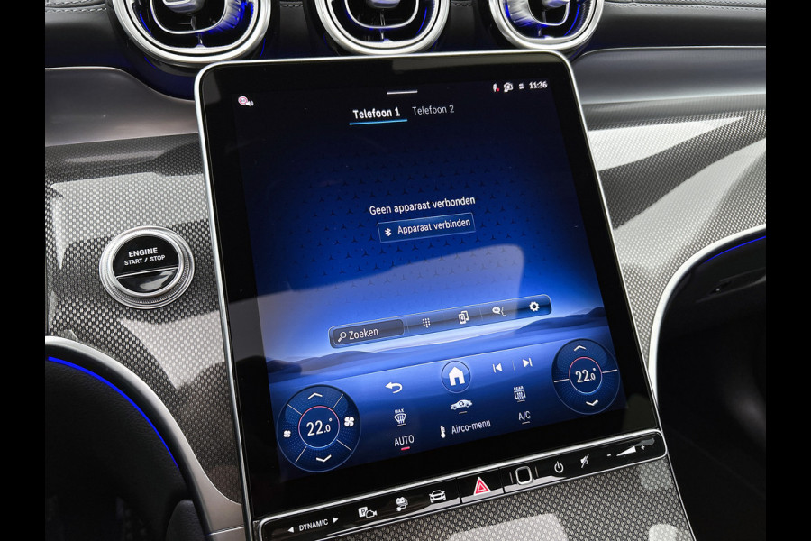 Mercedes-Benz GLC Coupé 300e 4MATIC Sport Edition | Premium pakket | Winterpakket | Nightpakket | Trekhaak | Panoramaschuifdak | 20 inch AMG velgen | AMG spoiler | 360°-camera | Augmented Reality navigatie |