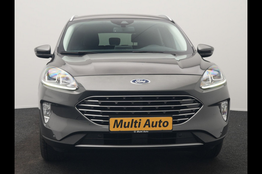 Ford Kuga 2.5 Titanium PHEV 225pk Dealer O.H | Camera | Keyless | Cruise Control | Sportstoelen & Stuur Verwarmd | Navigatie | Virtual | DAB | 17"L.M | Plug In Hybrid