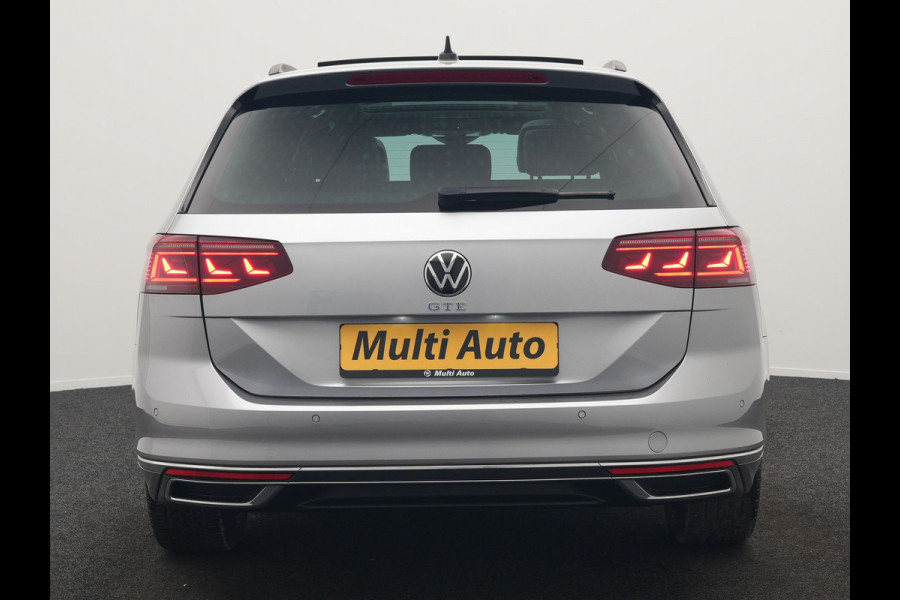 Volkswagen Passat Variant 1.4 TSI GTE Business PHEV 218pk Dealer O.H | Panodak | Adaptive Cruise | 360 Camera | IQ Light | Lederen Sportstoelen Massage & Verwarmd | Blis | Keyless | Apple Carplay | Navigatie | Virtual | DAB | 18"L.M | IQ Drive | Plug In Hybrid |