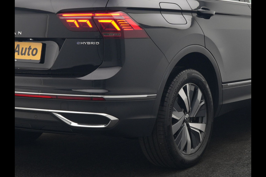 Volkswagen Tiguan 1.4 TSI eHybrid Elegance PHEV 245pk Dealer O.H | Panodak | Adaptive Cruise | 360 Camera | IQ Light | Alcantara Comforstoelen Massage & Verwarmd | Keyless | Apple Carplay | IQ Drive | Navigatie | Virtual | DAB | 18"L.M | Plug In Hybrid