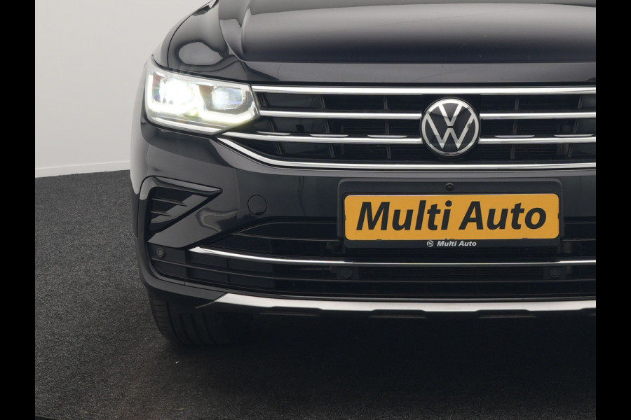 Volkswagen Tiguan 1.4 TSI eHybrid Elegance PHEV 245pk Dealer O.H | Panodak | Adaptive Cruise | 360 Camera | IQ Light | Alcantara Comforstoelen Massage & Verwarmd | Keyless | Apple Carplay | IQ Drive | Navigatie | Virtual | DAB | 18"L.M | Plug In Hybrid