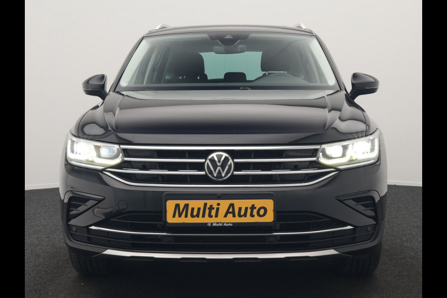 Volkswagen Tiguan 1.4 TSI eHybrid Elegance PHEV 245pk Dealer O.H | Panodak | Adaptive Cruise | 360 Camera | IQ Light | Alcantara Comforstoelen Massage & Verwarmd | Keyless | Apple Carplay | IQ Drive | Navigatie | Virtual | DAB | 18"L.M | Plug In Hybrid