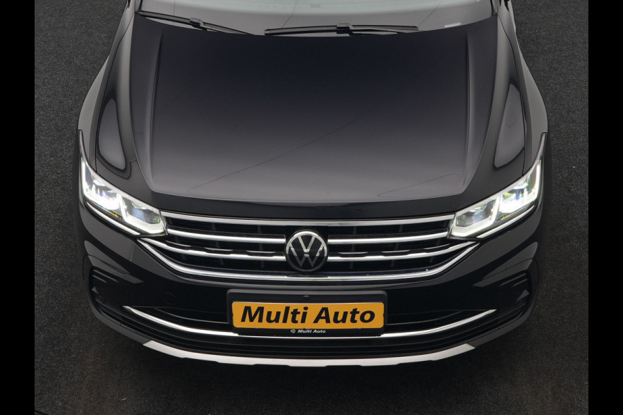 Volkswagen Tiguan 1.4 TSI eHybrid Elegance PHEV 245pk Dealer O.H | Panodak | Adaptive Cruise | 360 Camera | IQ Light | Alcantara Comforstoelen Massage & Verwarmd | Keyless | Apple Carplay | IQ Drive | Navigatie | Virtual | DAB | 18"L.M | Plug In Hybrid