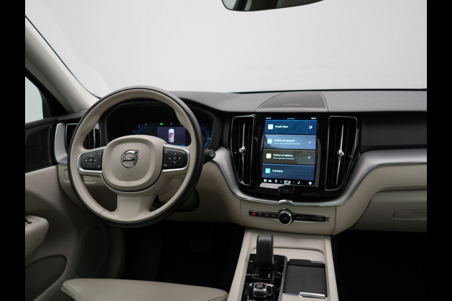 Volvo XC60 T6 AWD Inscription PHEV 350pk Dealer O.H | Panodak | Adaptive Cruise | Harman / Kardon | Lederen Sportstoelen Memory & Verwarmd | Google Assistant | Apple Carplay | Keyless | Full LED | Pilot Assist | Navigatie | Virtual | DAB |