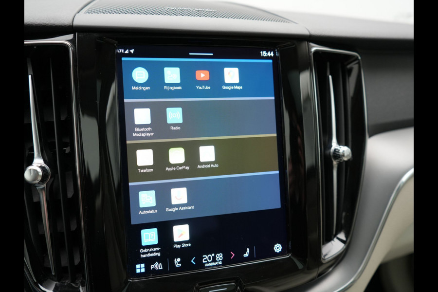 Volvo XC60 T6 AWD Inscription PHEV 350pk Dealer O.H | Panodak | Adaptive Cruise | Harman / Kardon | Lederen Sportstoelen Memory & Verwarmd | Google Assistant | Apple Carplay | Keyless | Full LED | Pilot Assist | Navigatie | Virtual | DAB |