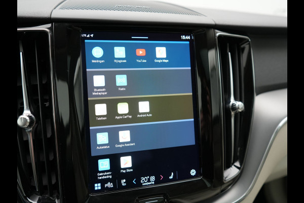 Volvo XC60 T6 AWD Inscription PHEV 350pk Dealer O.H | Panodak | Adaptive Cruise | Harman / Kardon | Lederen Sportstoelen Memory & Verwarmd | Google Assistant | Apple Carplay | Keyless | Full LED | Pilot Assist | Navigatie | Virtual | DAB |