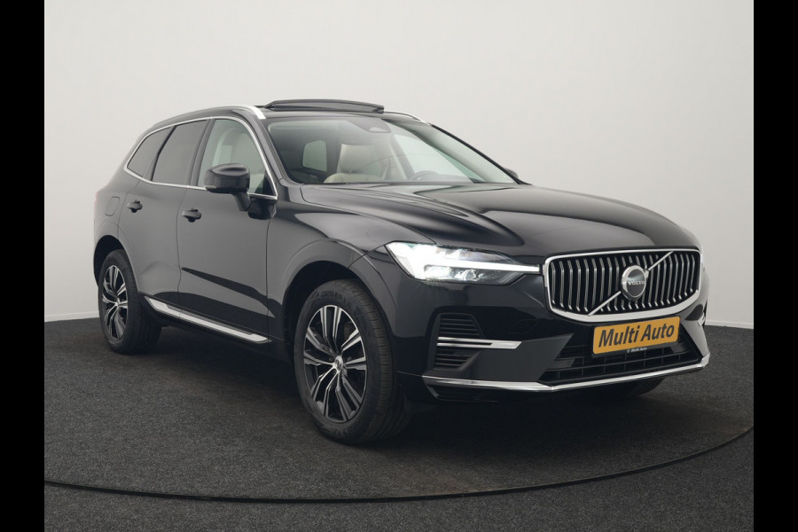 Volvo XC60 T6 AWD Inscription PHEV 350pk Dealer O.H | Panodak | Adaptive Cruise | Harman / Kardon | Lederen Sportstoelen Memory & Verwarmd | Google Assistant | Apple Carplay | Keyless | Full LED | Pilot Assist | Navigatie | Virtual | DAB |