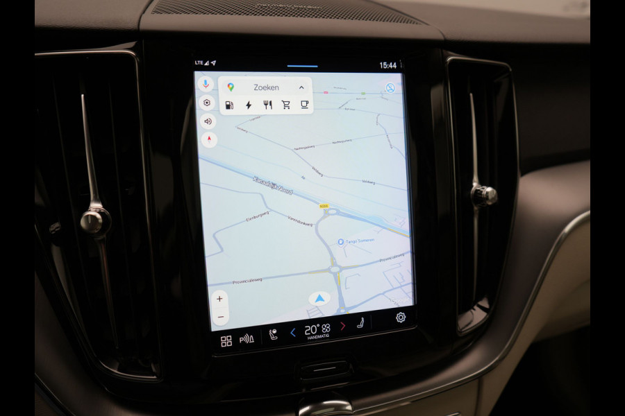 Volvo XC60 T6 AWD Inscription PHEV 350pk Dealer O.H | Panodak | Adaptive Cruise | Harman / Kardon | Lederen Sportstoelen Memory & Verwarmd | Google Assistant | Apple Carplay | Keyless | Full LED | Pilot Assist | Navigatie | Virtual | DAB |