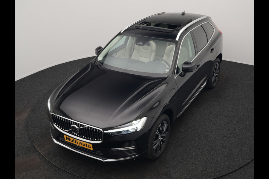Volvo XC60 T6 AWD Inscription PHEV 350pk Dealer O.H | Panodak | Adaptive Cruise | Harman / Kardon | Lederen Sportstoelen Memory & Verwarmd | Google Assistant | Apple Carplay | Keyless | Full LED | Pilot Assist | Navigatie | Virtual | DAB |
