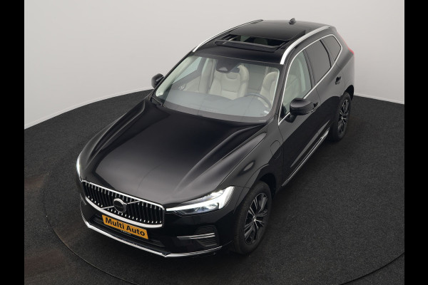 Volvo XC60 T6 AWD Inscription PHEV 350pk Dealer O.H | Panodak | Adaptive Cruise | Harman / Kardon | Lederen Sportstoelen Memory & Verwarmd | Google Assistant | Apple Carplay | Keyless | Full LED | Pilot Assist | Navigatie | Virtual | DAB |