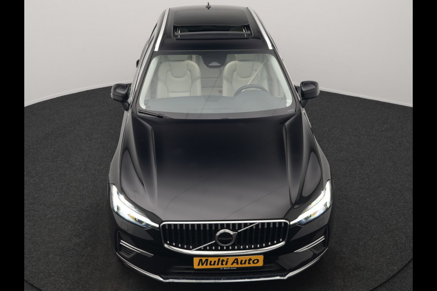 Volvo XC60 T6 AWD Inscription PHEV 350pk Dealer O.H | Panodak | Adaptive Cruise | Harman / Kardon | Lederen Sportstoelen Memory & Verwarmd | Google Assistant | Apple Carplay | Keyless | Full LED | Pilot Assist | Navigatie | Virtual | DAB |