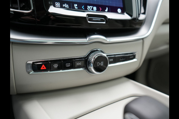 Volvo XC60 T6 AWD Inscription PHEV 350pk Dealer O.H | Panodak | Adaptive Cruise | Harman / Kardon | Lederen Sportstoelen Memory & Verwarmd | Google Assistant | Apple Carplay | Keyless | Full LED | Pilot Assist | Navigatie | Virtual | DAB |