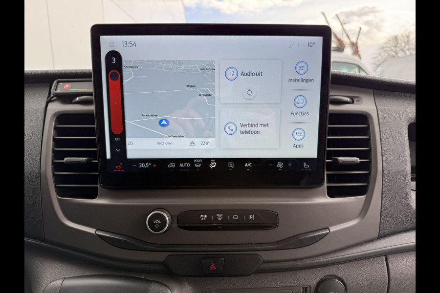 Ford E-Transit 68kWh 184PK L2H2 317km WLTP 95.9% (SOH) BEV Snelladen Tachograaf Climate Control Cruise Control Camera Carplay Navigatie Parkeersensoren voor achter