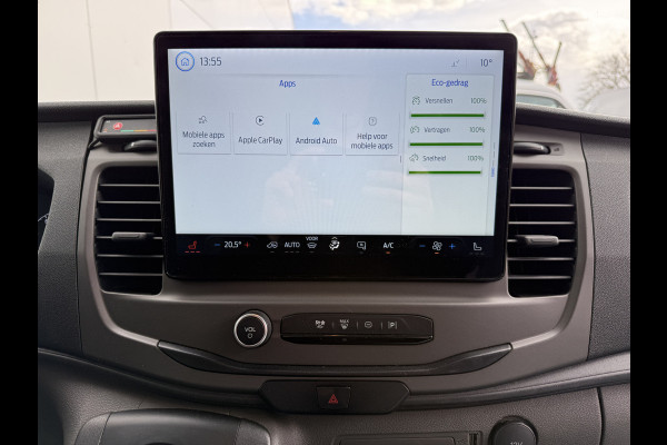 Ford E-Transit 68kWh 184PK L2H2 317km WLTP 95.9% (SOH) BEV Snelladen Tachograaf Climate Control Cruise Control Camera Carplay Navigatie Parkeersensoren voor achter