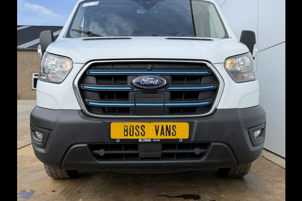 Ford E-Transit 68kWh 184PK L2H2 317km WLTP 95.9% (SOH) BEV Snelladen Tachograaf Climate Control Cruise Control Camera Carplay Navigatie Parkeersensoren voor achter