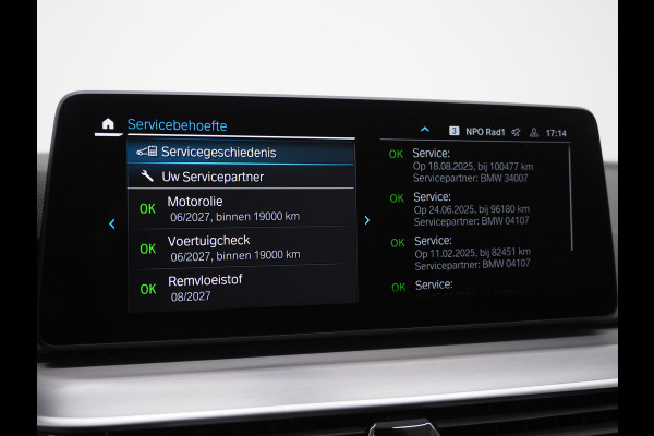 BMW 5 Serie Touring 530e xDrive | Leder | Trekhaak | Camera | Adaptive Cruise | Stoelverwarming | DAB | Carplay