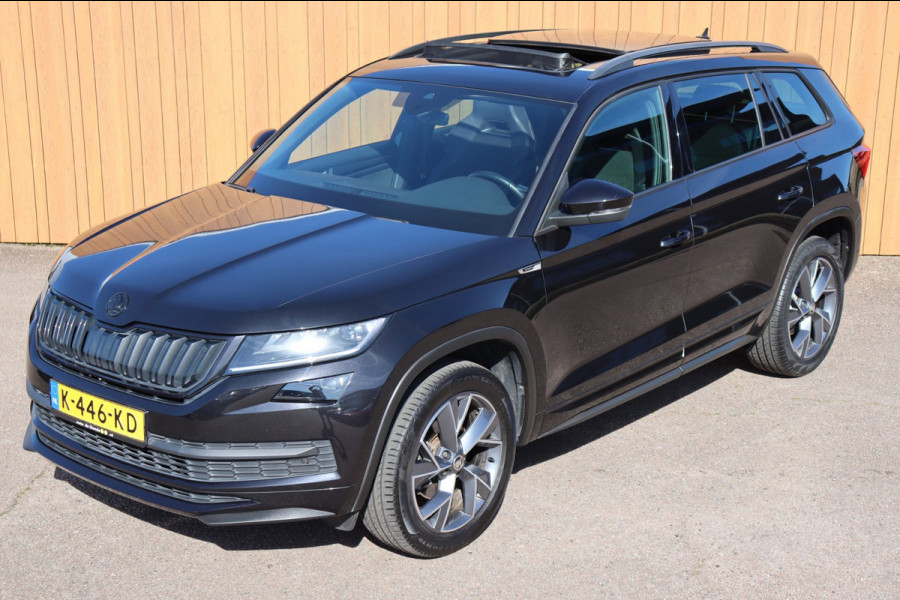 Škoda Kodiaq 1.5 TSI Sportline Business org.NL schuifdak stuur+stoelverw. el.klep camera canton