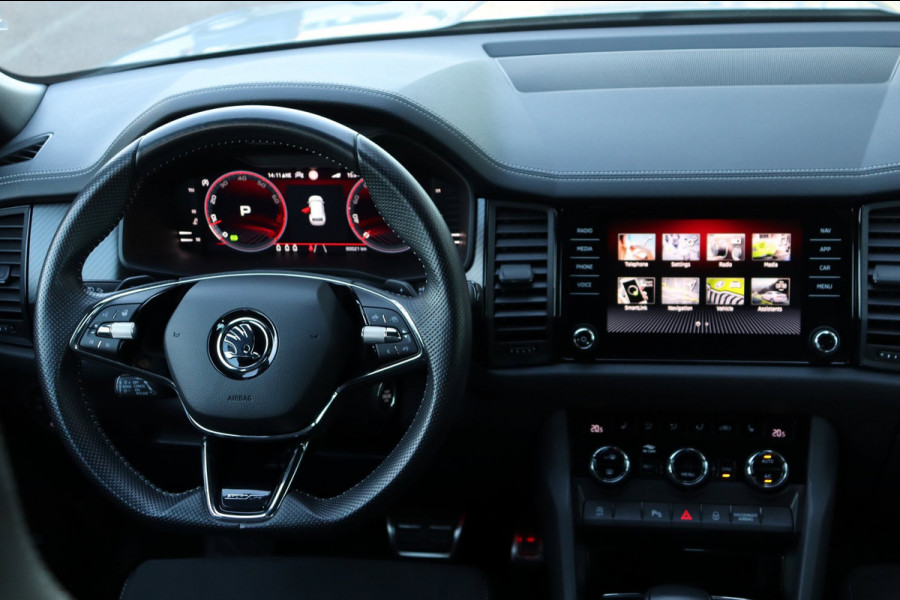 Škoda Kodiaq 1.5 TSI Sportline Business org.NL trekhaak el.klep camera stoelverw.