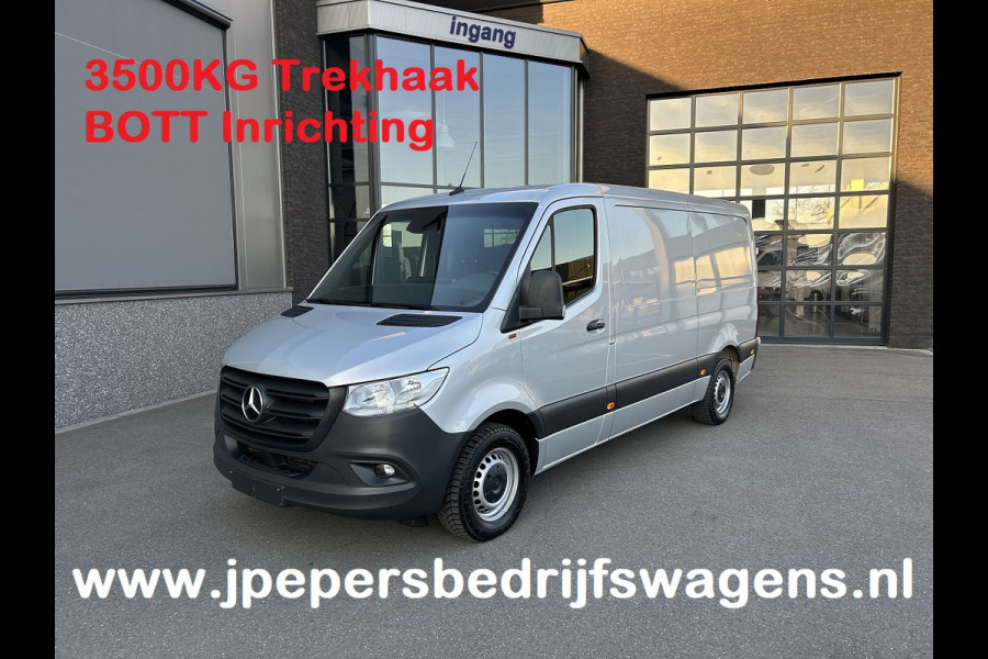 Mercedes-Benz Sprinter 315 CDI RWD L2 H1 BOTT Inrichting / 3500KG Trekhaak / MBUX 10.25 / Navigatie / Cruise control / Airco