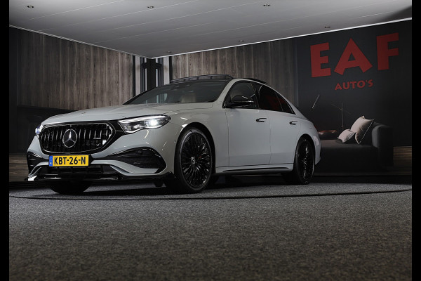 Mercedes-Benz E-Klasse 400 e 4MATIC AMG 53 Look / Hyperscreen / Massage / Burmester / Head Up / Luchtvering / Leder / Pano / 20 In