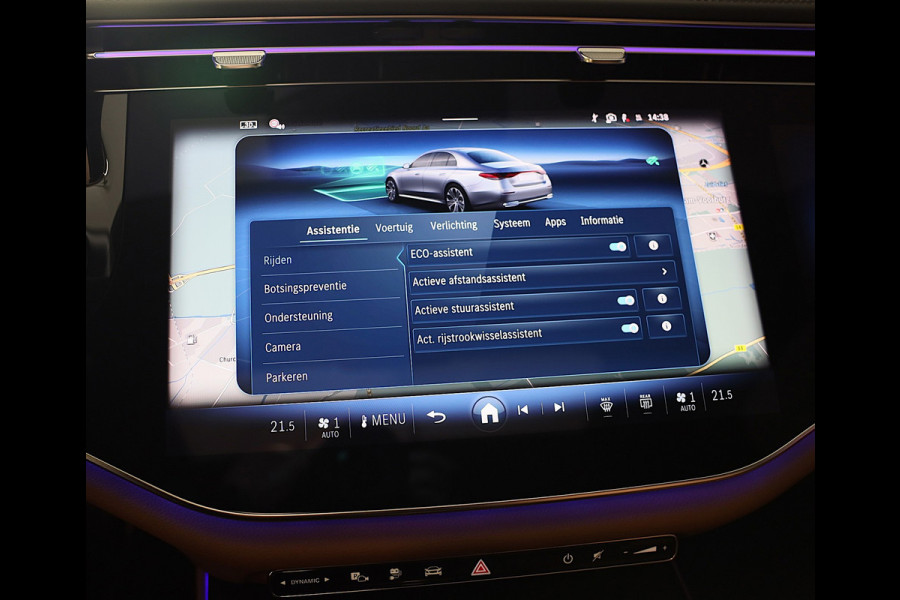 Mercedes-Benz E-Klasse 400 e 4MATIC AMG 53 Look / Hyperscreen / Massage / Burmester / Head Up / Luchtvering / Leder / Pano / 20 In