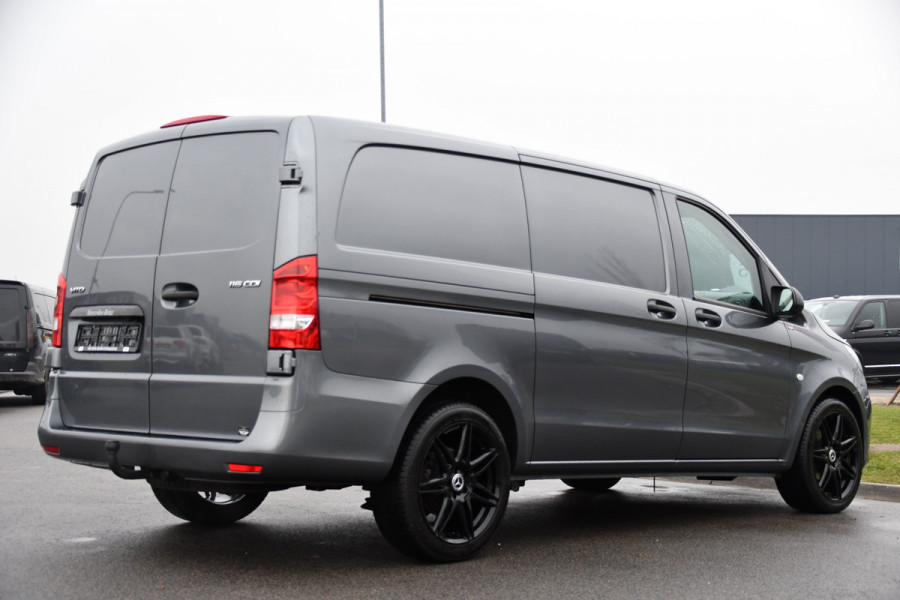 Mercedes-Benz Vito 116 CDI L2 PB Edition Camera, Cruise, Carplay, LED, Automaat, 164pk, Trekhaak, Stoelverwarming, Sensoren, Uniek!
