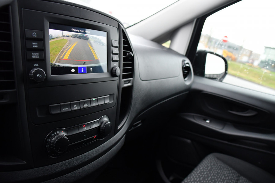 Mercedes-Benz Vito 116 CDI L2 PB Edition Camera, Cruise, Carplay, LED, Automaat, 164pk, Trekhaak, Stoelverwarming, Sensoren, Uniek!