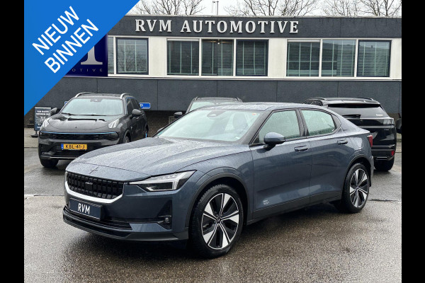 Polestar 2 Long Range Single Motor 78 kWh VAN €30.900,- NU VOOR SLECHTS €27.877,- Uw LENTEVOORDEEL €3.023,-  | SOH 96%| ELEK. STOEL MET MEMORY| DODE HOEK SENSOR| STOELVERWARMING| ELEK. ACHTERKLEP| 360 CAMERA| ADAPTIVE CRUISE CONTROL | RIJKLAAR GELEVERD MET 12 MND BOVAG GARANTIE |