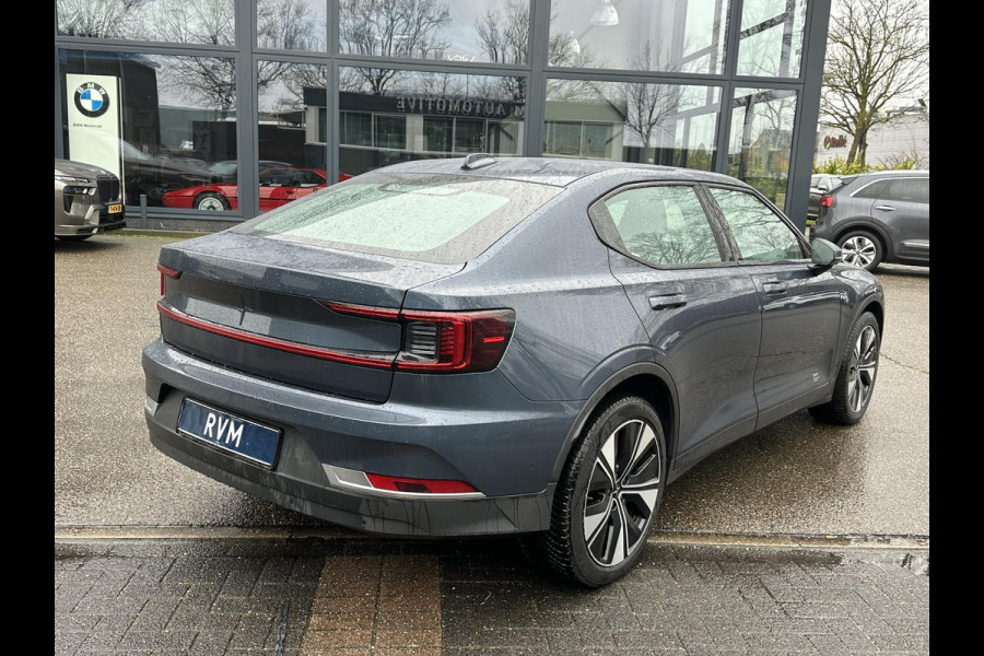 Polestar 2 Long Range Single Motor 78 kWh VAN €30.900,- NU VOOR SLECHTS €27.877,- Uw LENTEVOORDEEL €3.023,-  | SOH 96%| ELEK. STOEL MET MEMORY| DODE HOEK SENSOR| STOELVERWARMING| ELEK. ACHTERKLEP| 360 CAMERA| ADAPTIVE CRUISE CONTROL | RIJKLAAR GELEVERD MET 12 MND BOVAG GARANTIE |