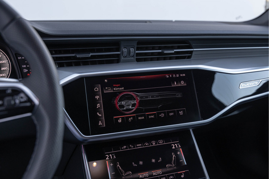 Audi A6 Limousine 55 TFSI e Quattro 367pk Competition S-stoelen B&O HuD Nachtzicht ACC