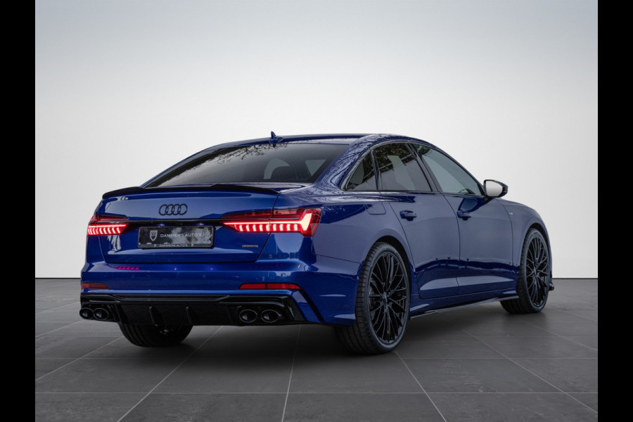 Audi A6 Limousine 55 TFSI e Quattro 367pk Competition S-stoelen B&O HuD Nachtzicht ACC