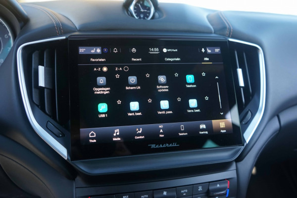 Maserati Ghibli 2.0 MHEV GranSport GT 330PK Pano/B&W/21"/Sport-seats/Full-Nero