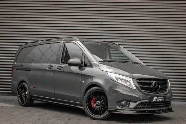Mercedes-Benz Vito 116CDI 163PK LANG JB- EDITION FULL BLACK / AMG / SPOILER / VERLAGINGSVEREN / NAVIGATIE / SIDE- BARS / CAMERA