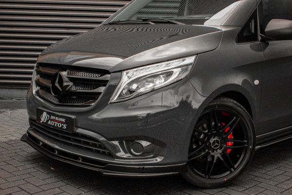 Mercedes-Benz Vito 116CDI 163PK LANG JB- EDITION FULL BLACK / AMG / SPOILER / VERLAGINGSVEREN / NAVIGATIE / SIDE- BARS / CAMERA