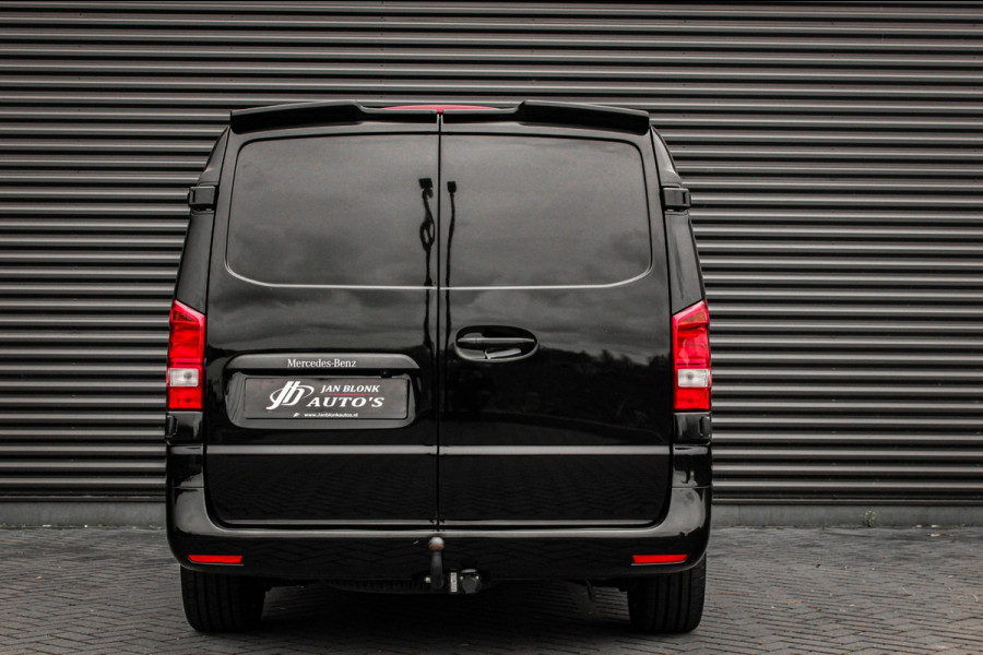 Mercedes-Benz Vito 136PK JB-EDITION FULL BLACK / AMG / SPOILER /VERLAGINGSVEREN / NAVIGATIE / SIDE-BARS / TREKHAAK / CRUISECRONTOL