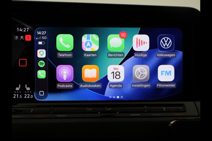 Volkswagen Golf 2.0 TSI GTI 245 PK + PANORAMA | MOONSTONE GREY | SFEERVERL. | CAMERA | ACC | 19 INCH | STUURVERW.