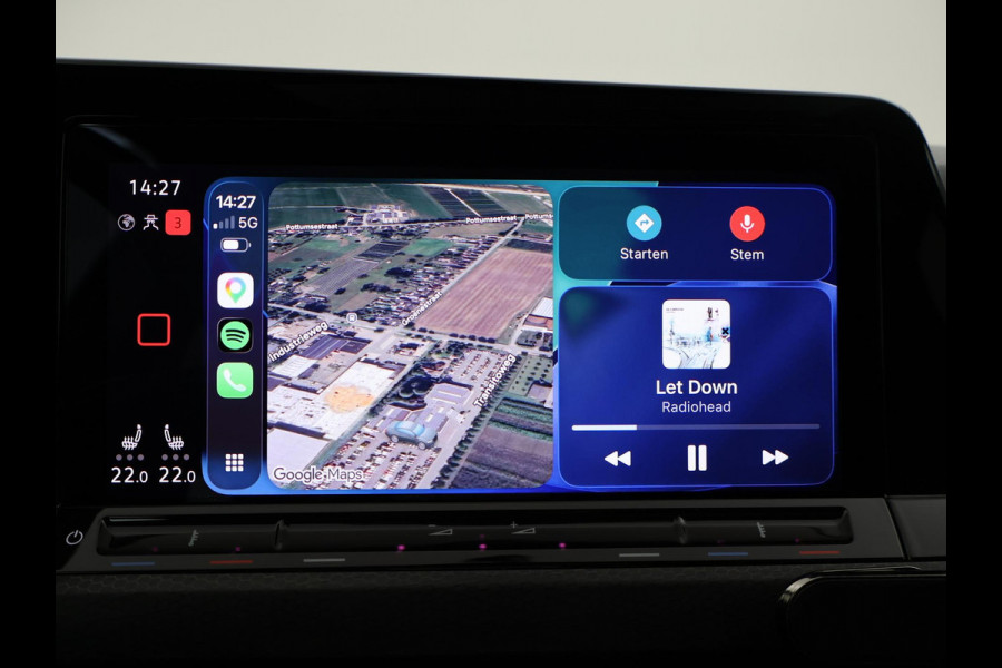 Volkswagen Golf 2.0 TSI GTI 245 PK + PANORAMA | MOONSTONE GREY | SFEERVERL. | CAMERA | ACC | 19 INCH | STUURVERW.