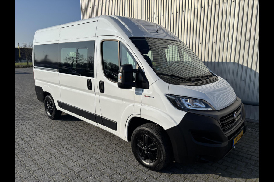 Fiat Ducato 33 2.3 MJ L2H2*DC*6-PERS*A/C*CRUISE*NAVI*HAAK*TEL*