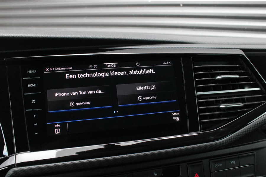 Volkswagen Transporter 2.0 TDI L2H1 150PK BULLI DC DUBBEL CABINE / LEIGHTONVANS BODYKIT / FULL OPTINS / LEDER / FULL BLACK / APPLE