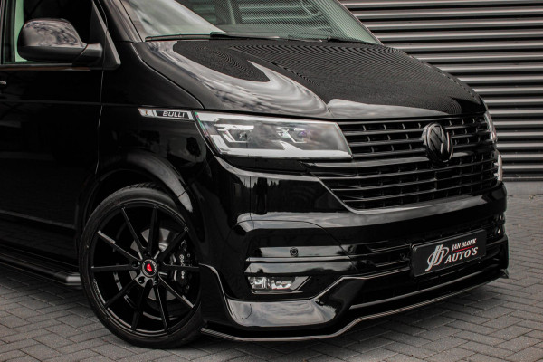 Volkswagen Transporter 2.0 TDI L2H1 150PK BULLI DC DUBBEL CABINE / LEIGHTONVANS BODYKIT / FULL OPTINS / LEDER / FULL BLACK / APPLE