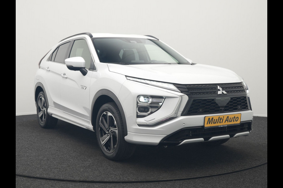 Mitsubishi Eclipse Cross 2.4 Intense+ PHEV 188pk Dealer O.H. | Trekhaak Afn. | Adaptive Cruise | 360 Camera | Alcantara Sportstoelen & Stuur Verwarmd | Navigatie Via TomTom | Keyless | Blis | Apple Carplay | DAB | Plug In Hybr