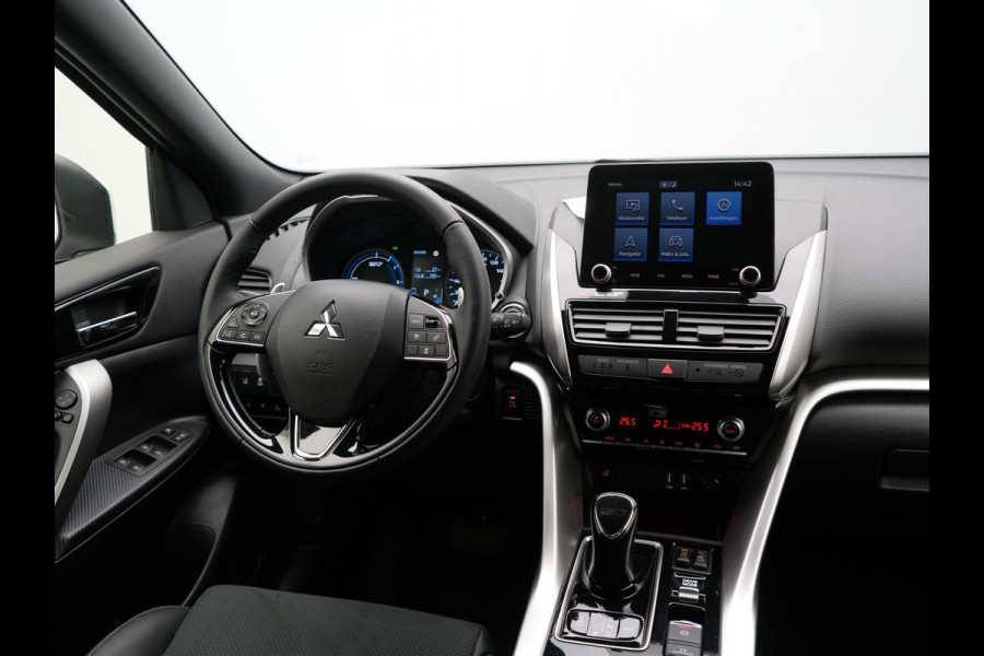 Mitsubishi Eclipse Cross 2.4 Intense+ PHEV 188pk Dealer O.H. | Trekhaak Afn. | Adaptive Cruise | 360 Camera | Alcantara Sportstoelen & Stuur Verwarmd | Keyless | Blis | Navigatie | DAB |  Plug In Hybrid