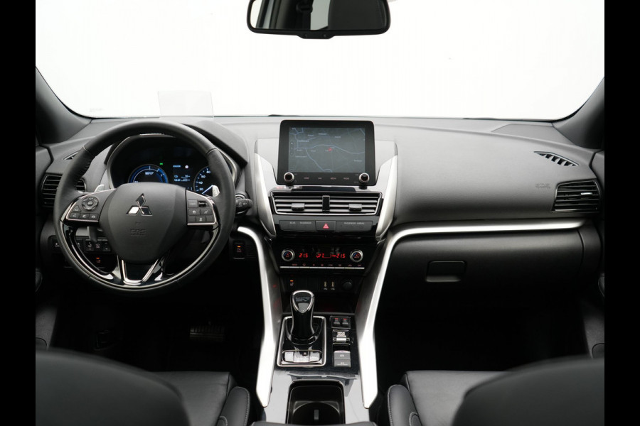 Mitsubishi Eclipse Cross 2.4 Instyle PHEV 188pk Dealer O.H. | Trekhaak Afn. | Panodak | Head Up | Adaptive Cruise | 360 Camera | Lederen Sportstoelen & Stuur Verwarmd | Apple Carplay | Keyless | Blis | Navigatie TomTom | Plug