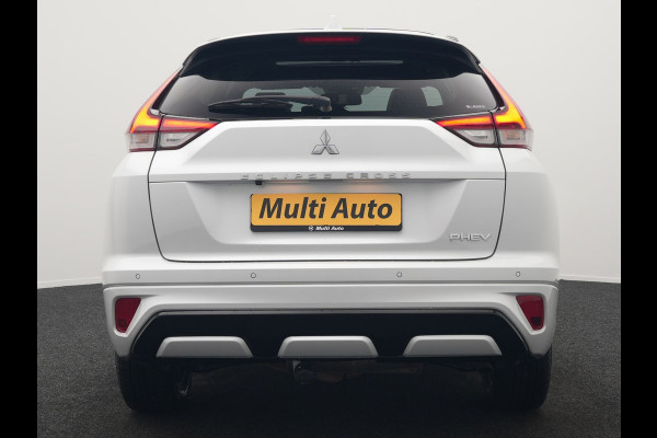 Mitsubishi Eclipse Cross 2.4 Instyle PHEV 188pk Dealer O.H. | Trekhaak Afn. | Panodak | Head Up | Adaptive Cruise | 360 Camera | Lederen Sportstoelen & Stuur Verwarmd | Apple Carplay | Keyless | Blis | Navigatie TomTom | Plug