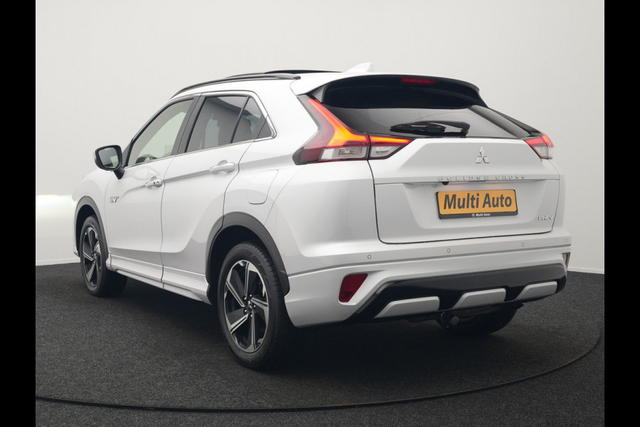 Mitsubishi Eclipse Cross 2.4 Instyle PHEV 188pk Dealer O.H. | Trekhaak Afn. | Panodak | Head Up | Adaptive Cruise | 360 Camera | Lederen Sportstoelen & Stuur Verwarmd | Apple Carplay | Keyless | Blis | Navigatie TomTom | Plug