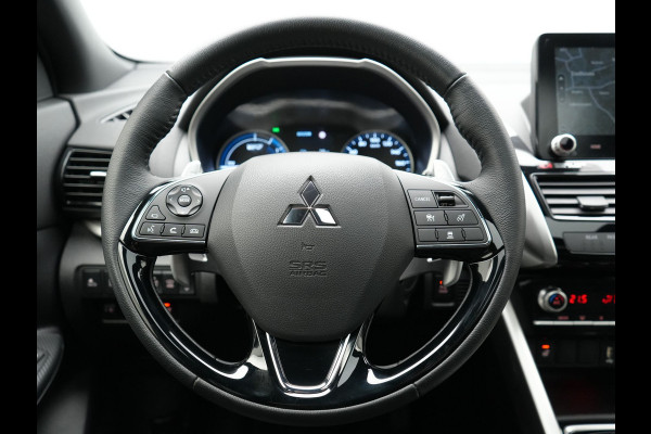 Mitsubishi Eclipse Cross 2.4 Instyle PHEV 188pk Dealer O.H. | Trekhaak Afn. | Panodak | Head Up | Adaptive Cruise | 360 Camera | Lederen Sportstoelen & Stuur Verwarmd | Apple Carplay | Keyless | Blis | Navigatie TomTom | Plug