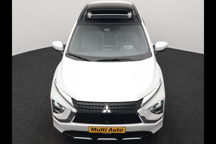 Mitsubishi Eclipse Cross 2.4 Instyle PHEV 188pk Dealer O.H. | Trekhaak Afn. | Panodak | Head Up | Adaptive Cruise | 360 Camera | Lederen Sportstoelen & Stuur Verwarmd | Apple Carplay | Keyless | Blis | Navigatie TomTom | Plug