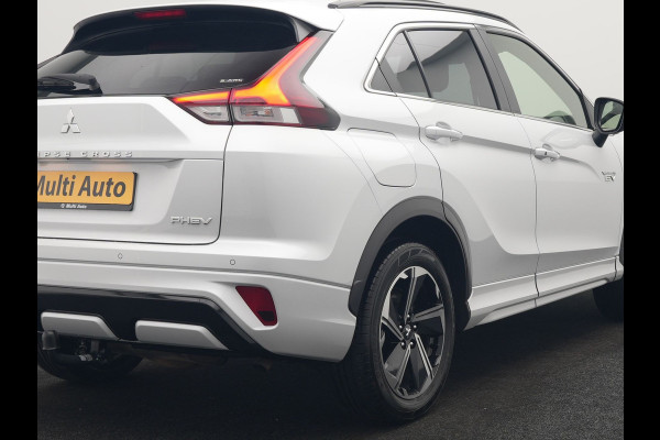 Mitsubishi Eclipse Cross 2.4 Instyle PHEV 188pk Dealer O.H | Trekhaak Afn. | Panodak | Adaptive Cruise | 360 Camera | Lederen Sportstoelen & Stuur Verwarmd | Keyless | Apple Carplay | Blis | Navigatie | Lane Assist | Plug In Hybrid