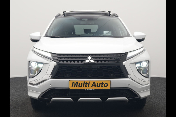 Mitsubishi Eclipse Cross 2.4 Instyle PHEV 188pk Dealer O.H | Trekhaak Afn. | Panodak | Adaptive Cruise | 360 Camera | Lederen Sportstoelen & Stuur Verwarmd | Keyless | Apple Carplay | Blis | Navigatie | Lane Assist | Plug In Hybrid